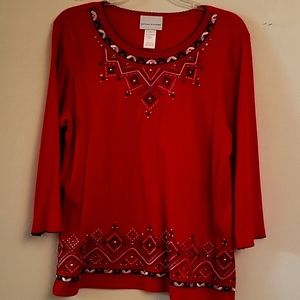 Alfred Dunner long sleeve top